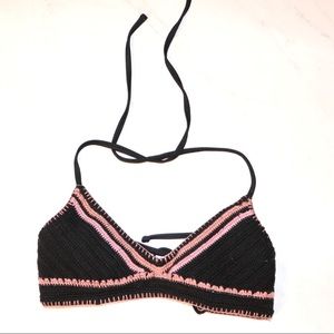 Xhilaration Crochet Bathing Suit Top